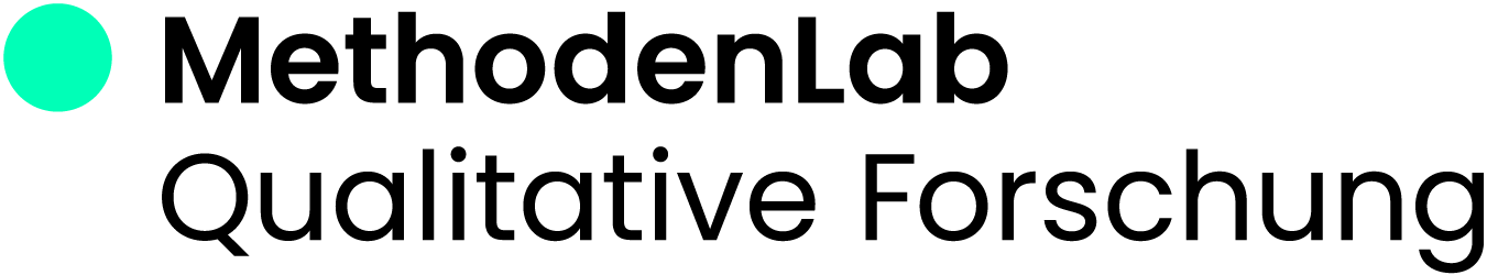 Zu sehen ist das Logo des MethodenLab Qualitative Forschung